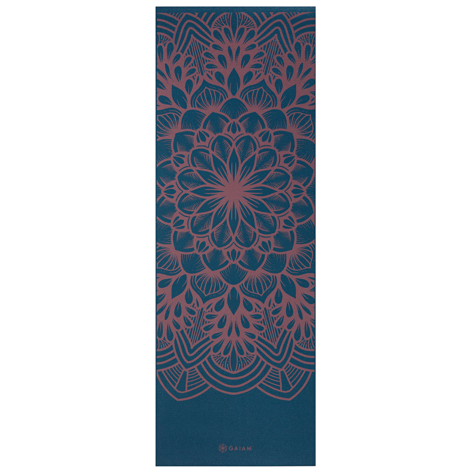 Mat de yoga Gaiam 6 mm importado de PVC - Image 3