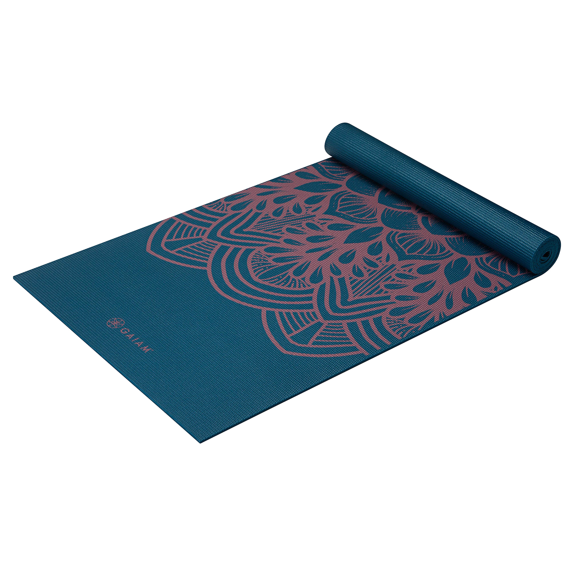 Mat de yoga Gaiam 6 mm importado de PVC - Image 2