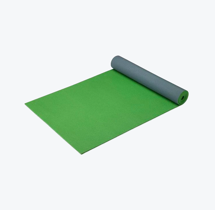 Mat de yoga Gaiam 6 mm importado de PVC - Image 17