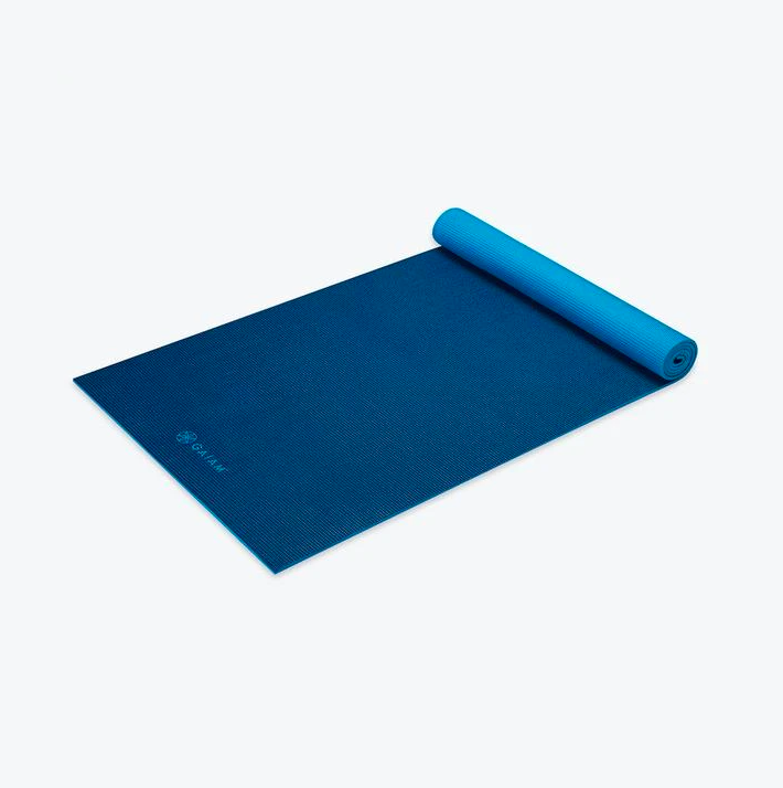 Mat de yoga Gaiam 6 mm importado de PVC - Image 20
