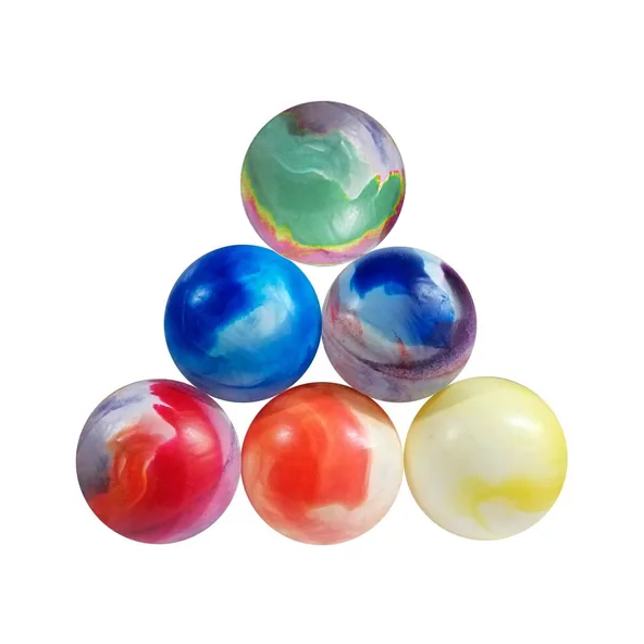 Pelota marmolada chica Pack x 6