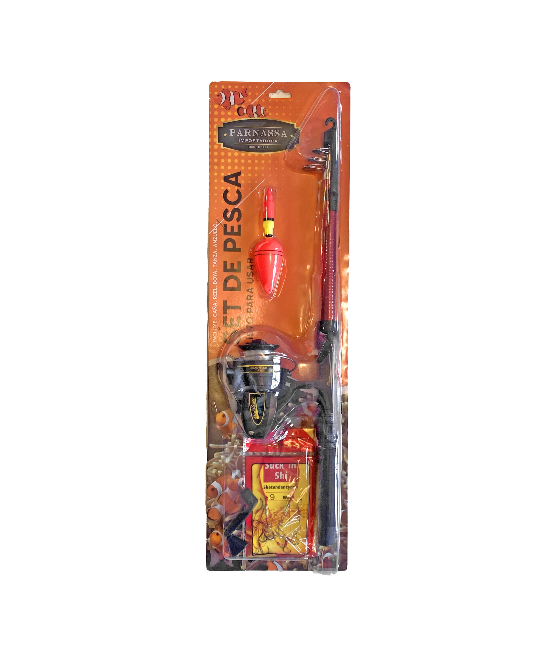 Juego de pescar completo caña anzuelo para niños - Image 3