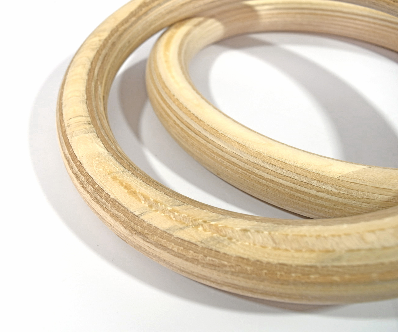 Anillas de madera para entrenamiento funcional calistenia suspensión - Image 2