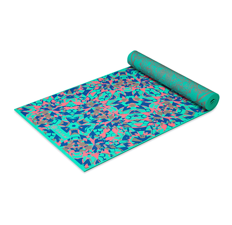 Mat de yoga Gaiam 6 mm importado de PVC - Image 8