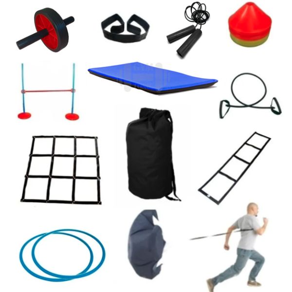 Set de entrenamiento con bolso de regalo