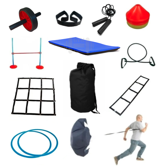 Set de entrenamiento con bolso de regalo