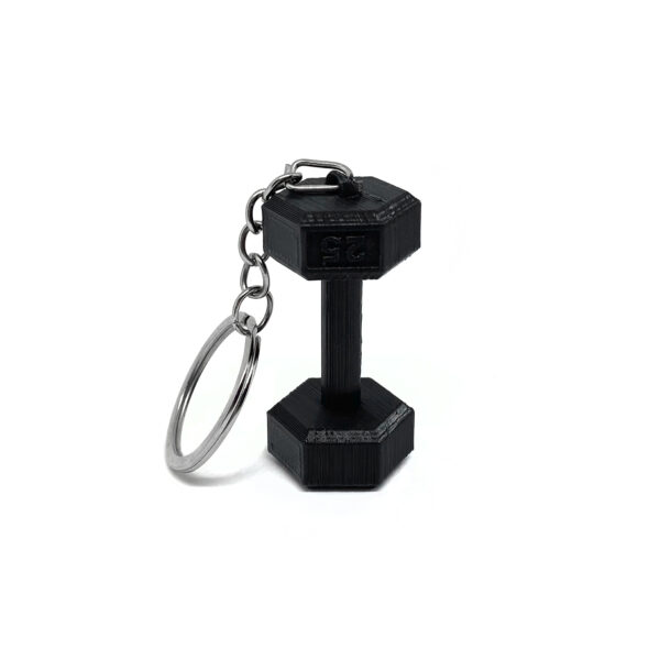 Llavero mancuerna pesa