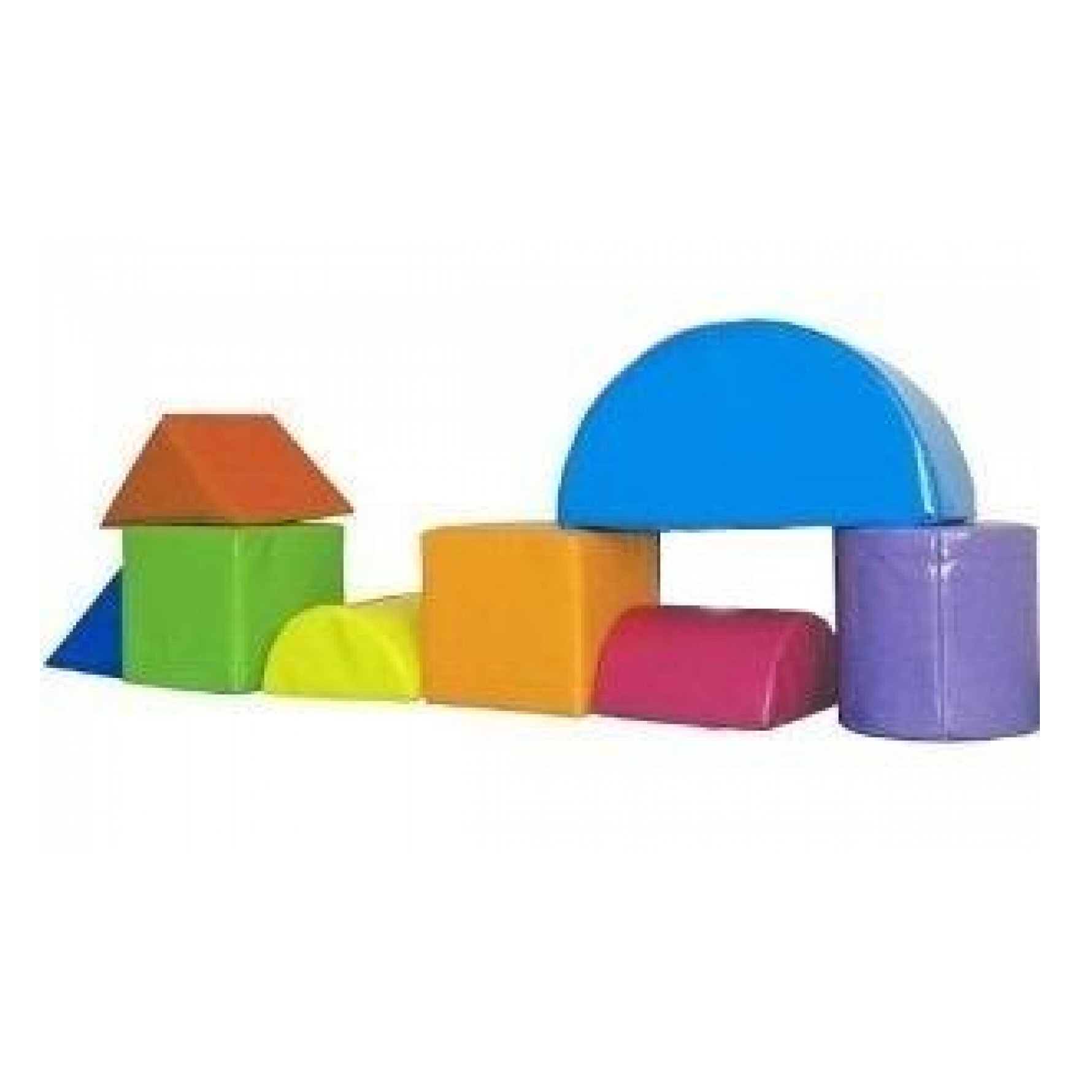 Set de psicomotricidad 8 piezas de goma espuma