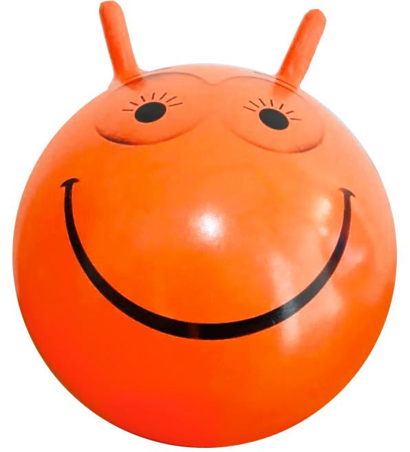 Pelota saltarina 50 cm con orejas – Gymtonic