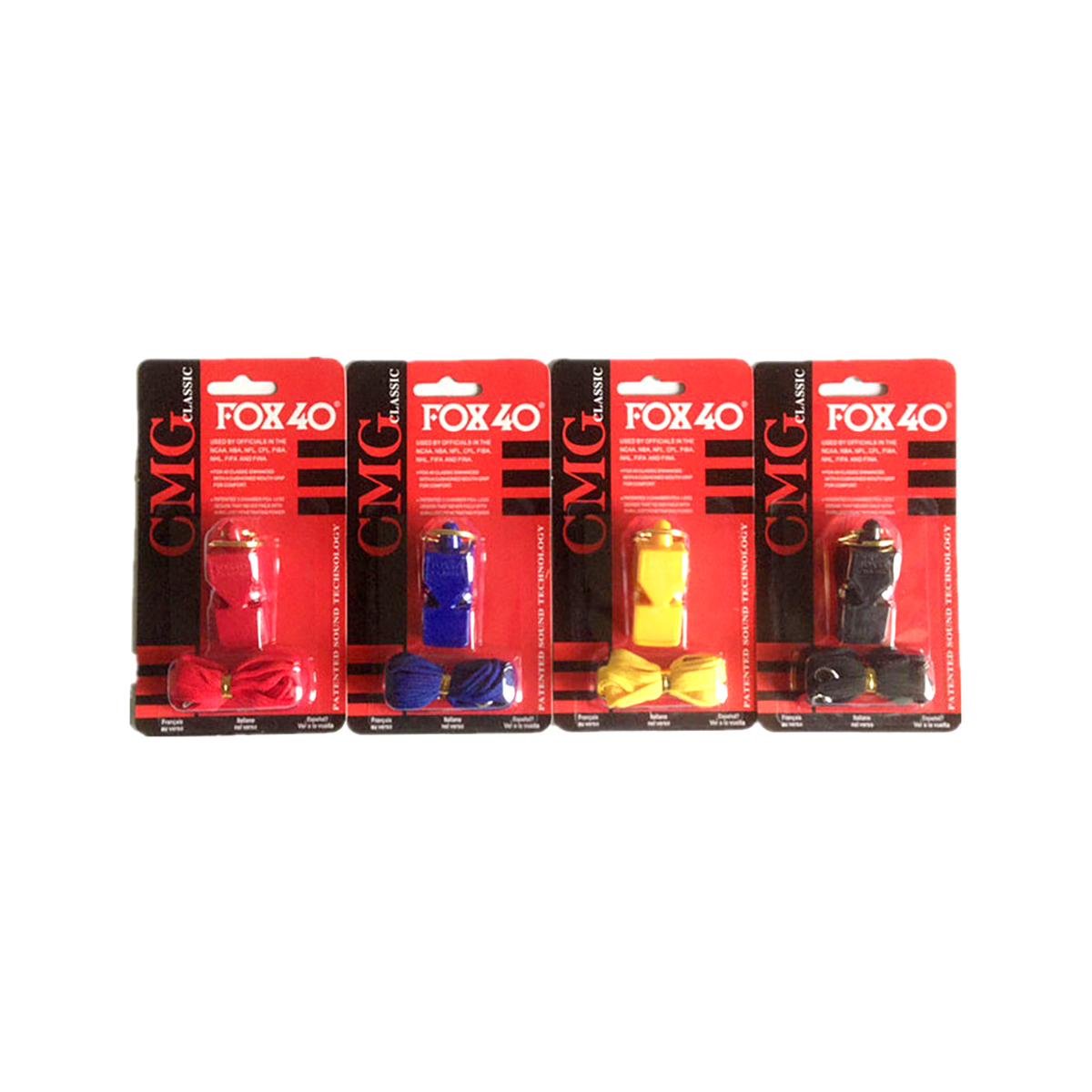 Silbato importado CMG tipo Fox 40 en blister - Image 9