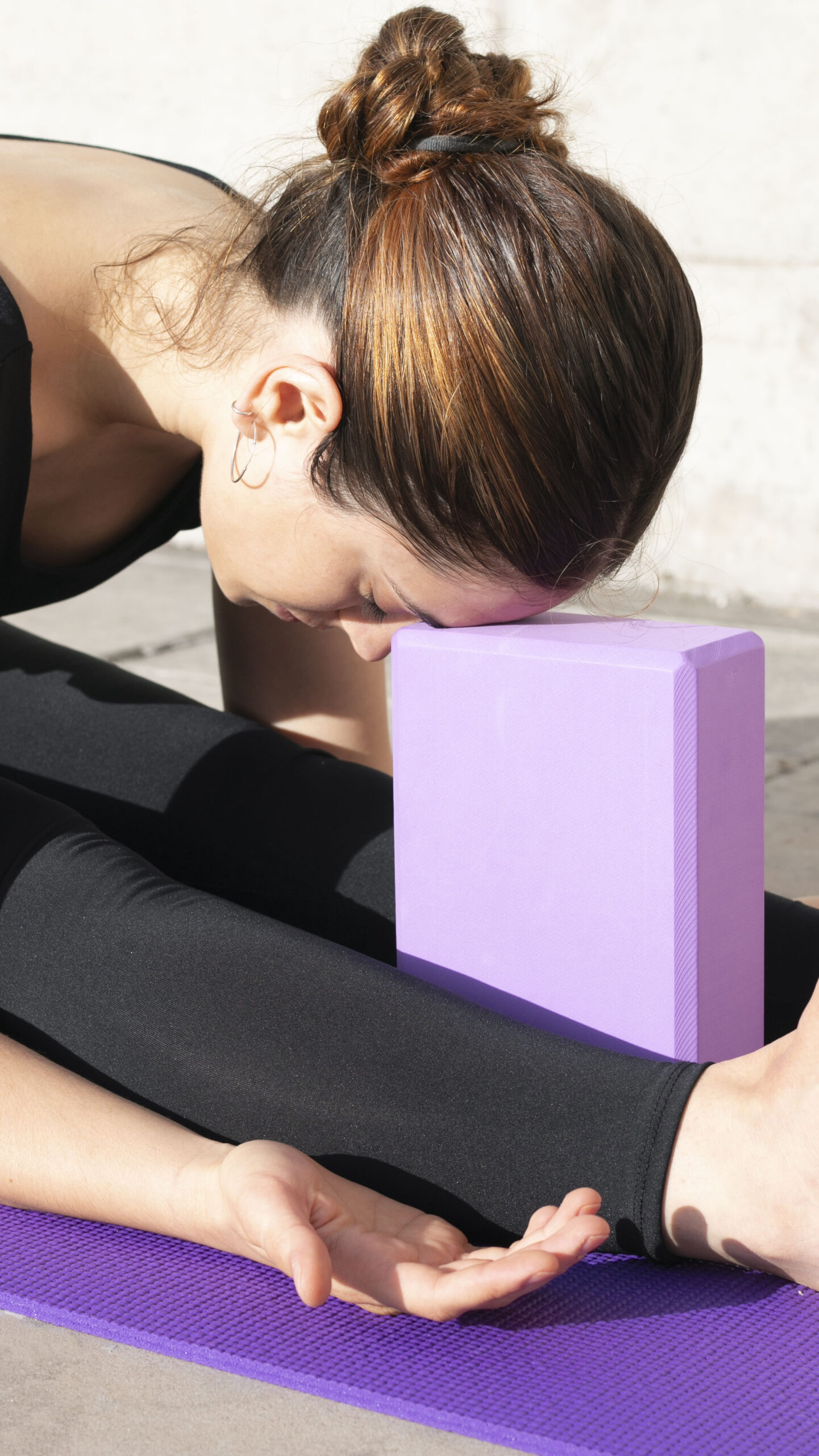 Kit de yoga - mat + cinto + ladrillo + bolso - Image 8