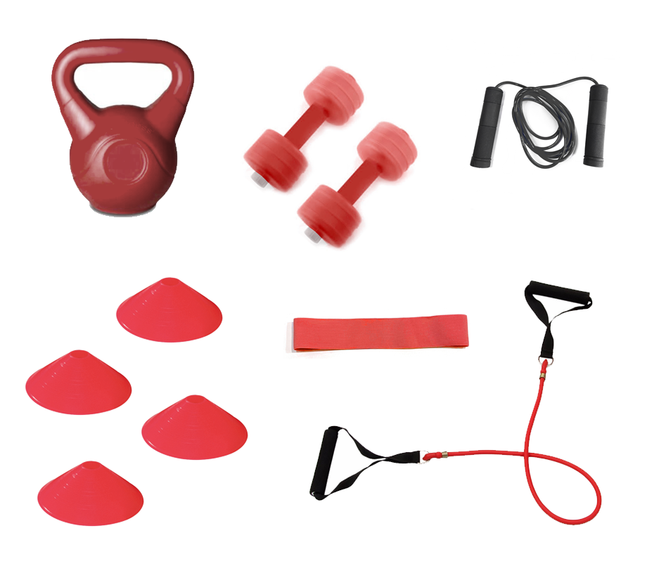 Set de entrenamiento HIIT rusa conos bandas - Image 2