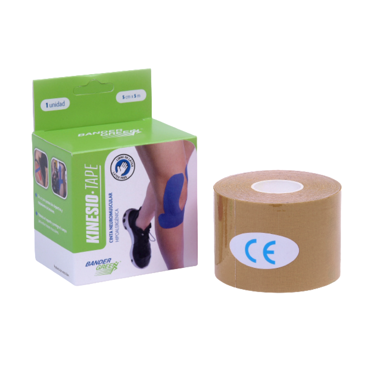 Cinta venda kinesiologica tape por rollo 5 mt - Image 5