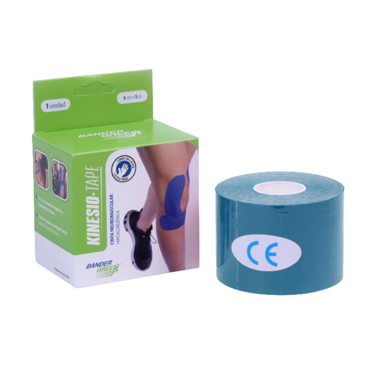 Cinta venda kinesiologica tape por rollo 5 mt - Image 2