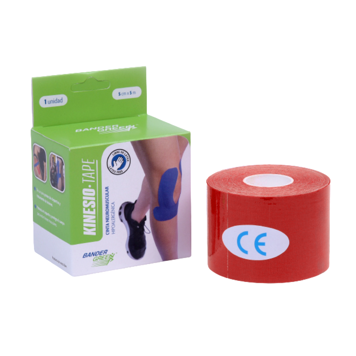 Cinta venda kinesiologica tape por rollo 5 mt - Image 3