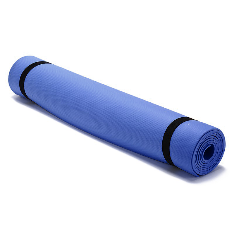 Mat de yoga de goma eva 7 mm con correas