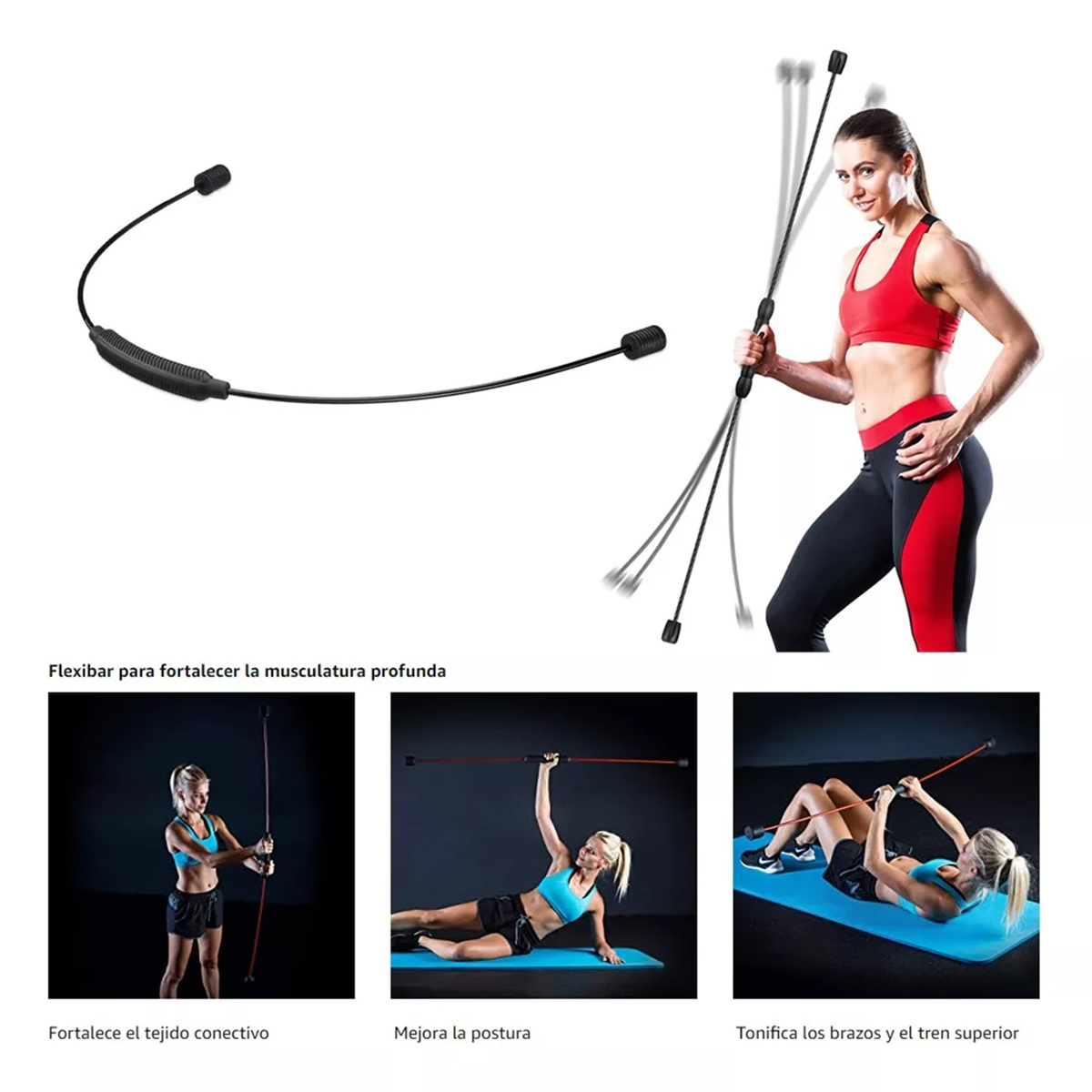 Flex Bar barra flexible para entrenamiento - Image 2