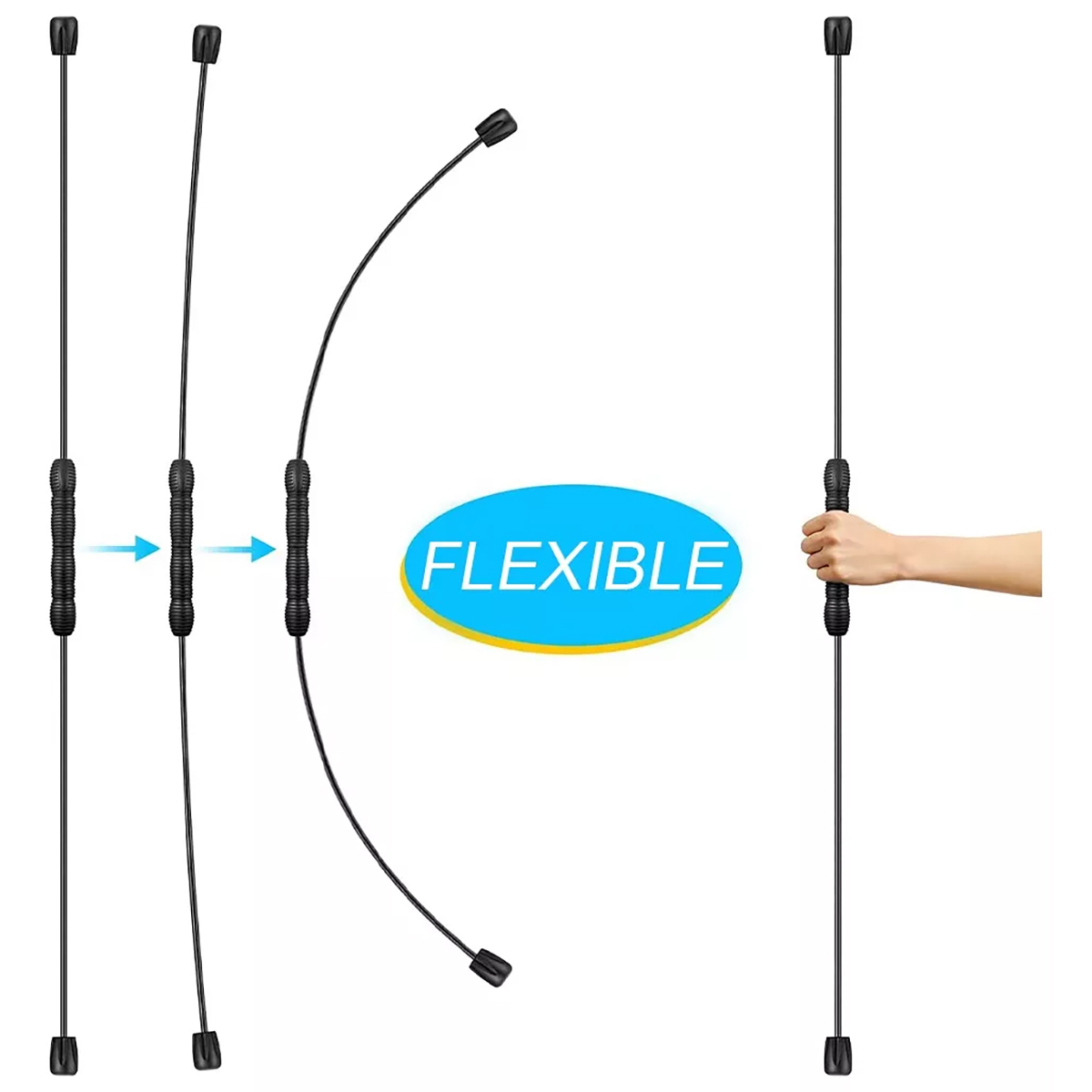 Flex Bar barra flexible para entrenamiento - Image 9