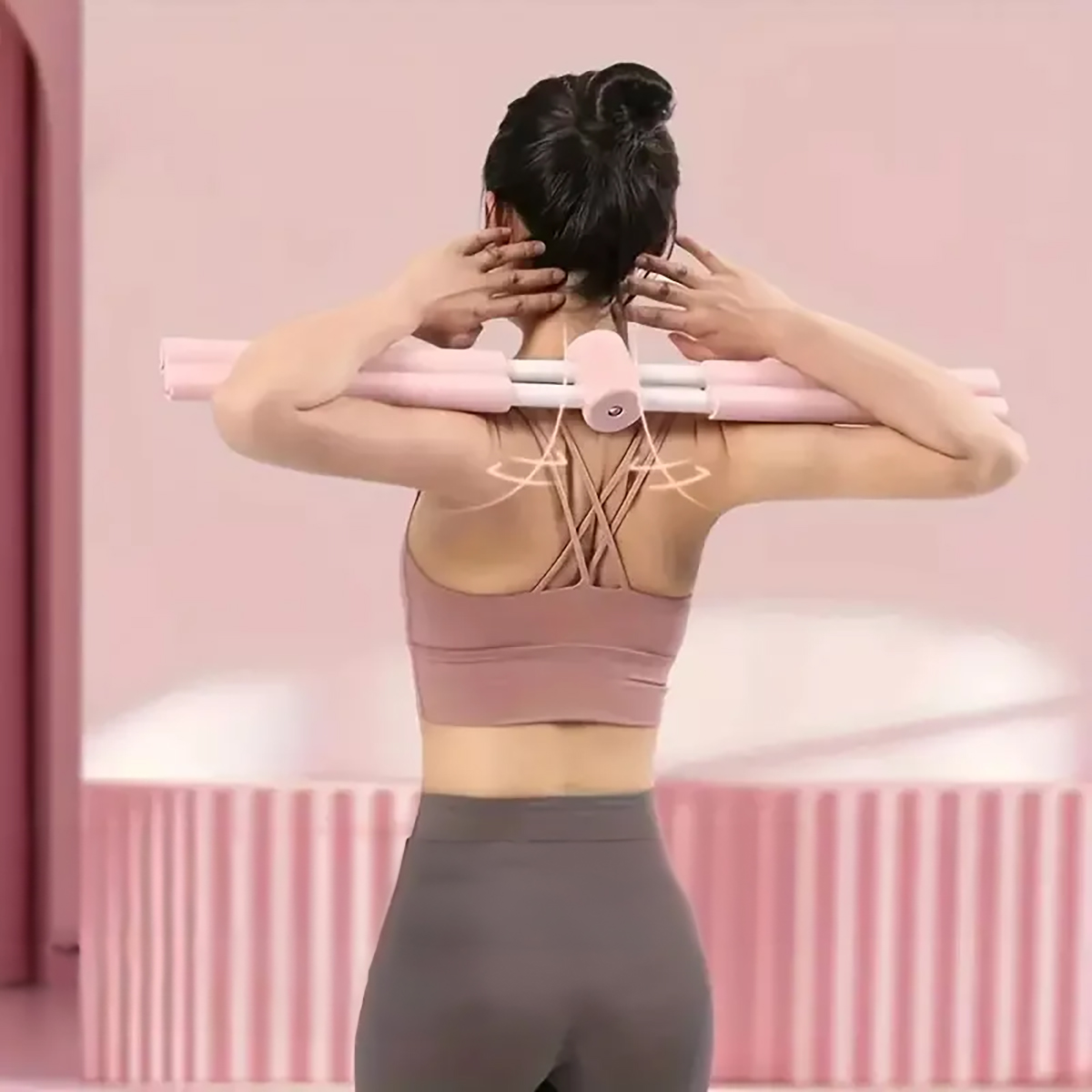 Baston barra pilates yoga corrector de postura - Image 6