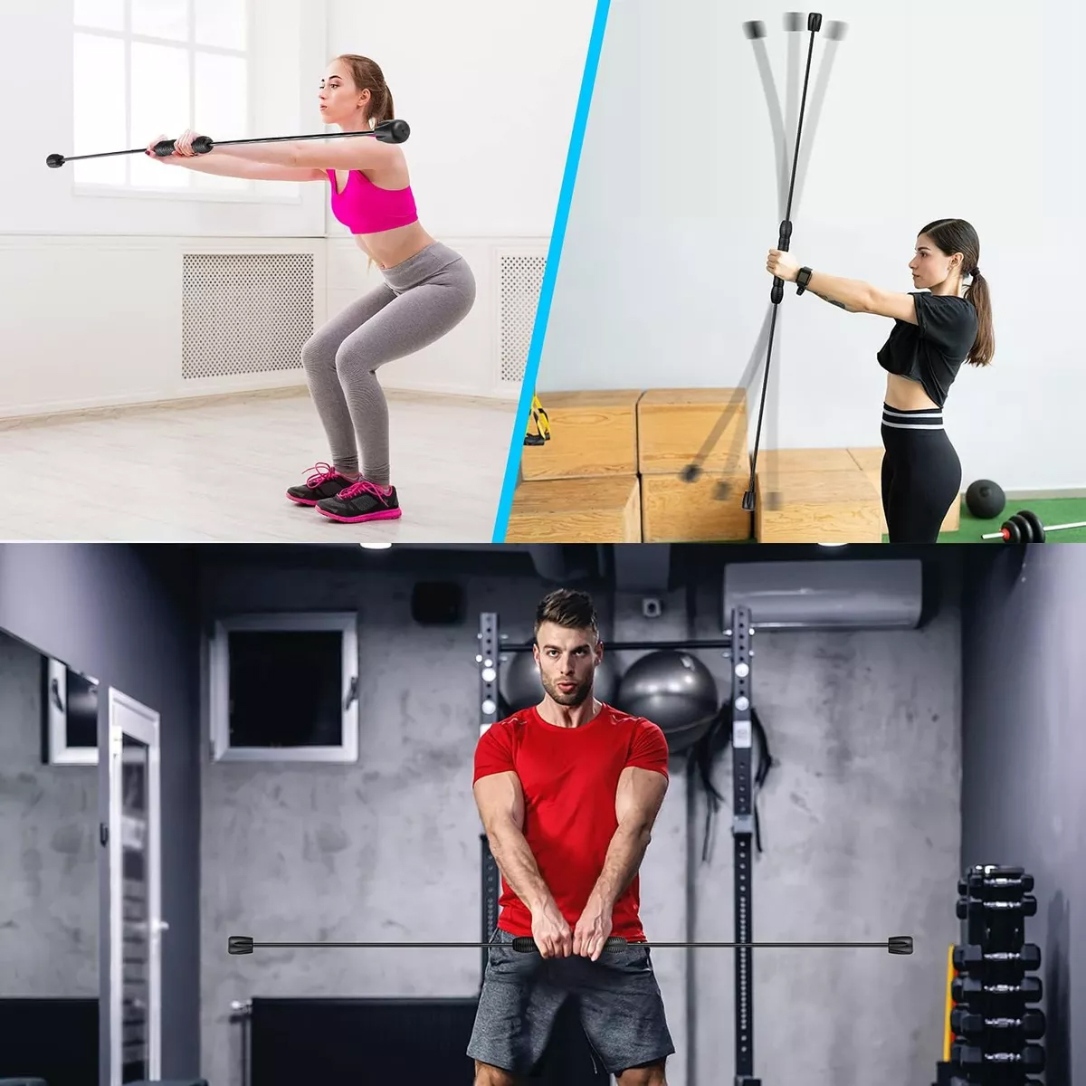 Flex Bar barra flexible para entrenamiento - Image 3