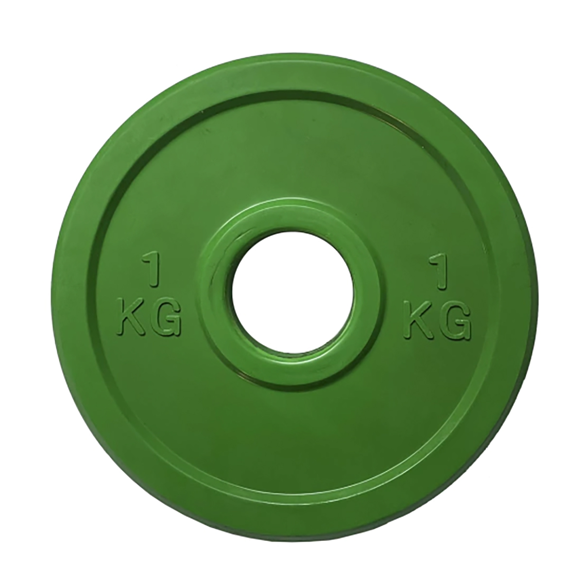 Disco olímpico de goma bumper 1 kg