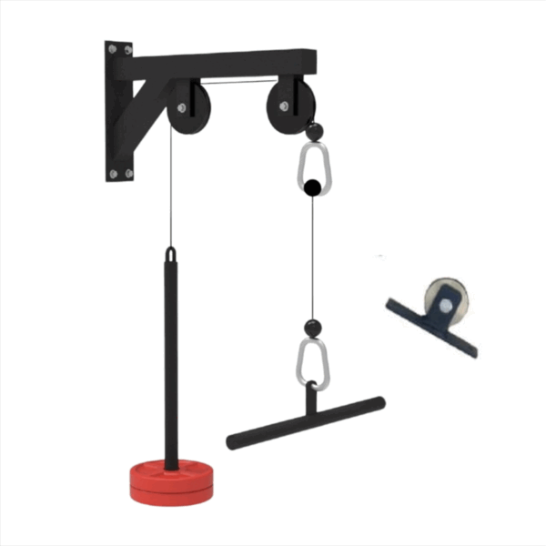 Polea de pared alta y baja entrenamiento gym en casa