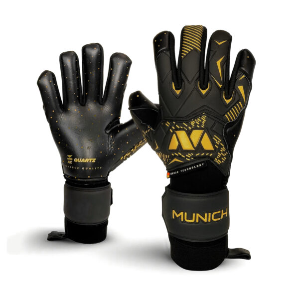 Guantes de arquero fútbol Munich Durban látex neoprene Rollfinger