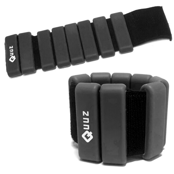 Muñequeras / tobilleras acuáticas con abrojo 500 gr Quuz por par