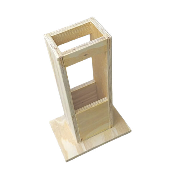 Base de madera para bastones posturales yoga y entrenamiento funcional