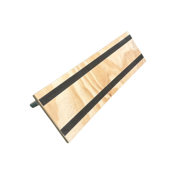 Tabla inclinada para sentadillas madera con superficie antideslizante