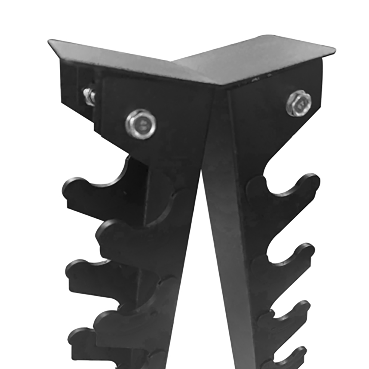 Par de mancuernas hexagonales de 1 a 10 kg + Rack vertical organizador pino - Image 7