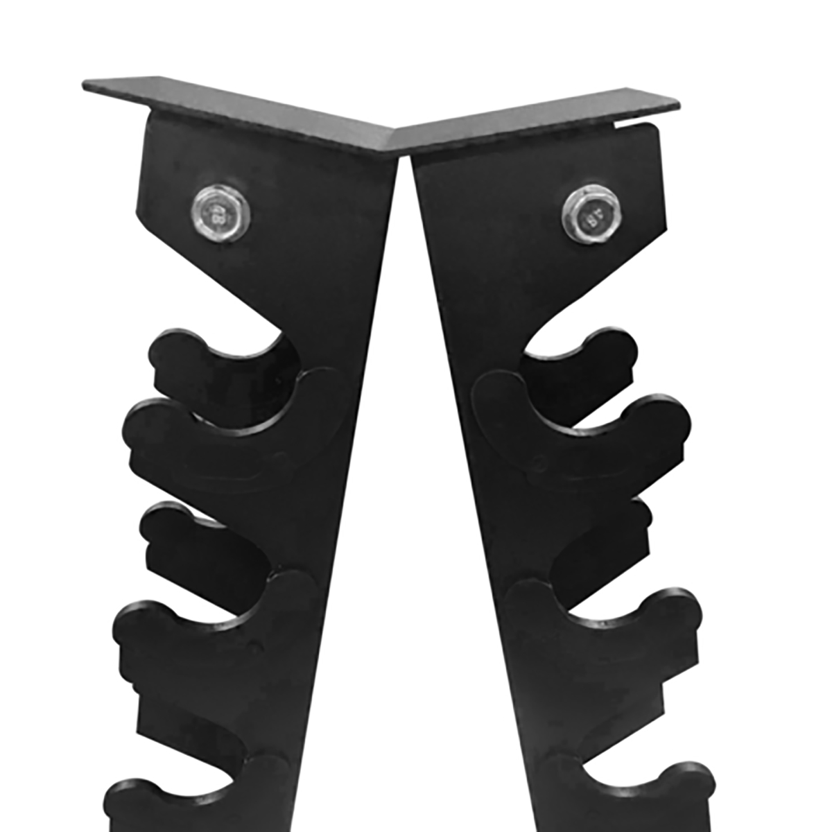 Par de mancuernas hexagonales de 1 a 10 kg + Rack vertical organizador pino - Image 6