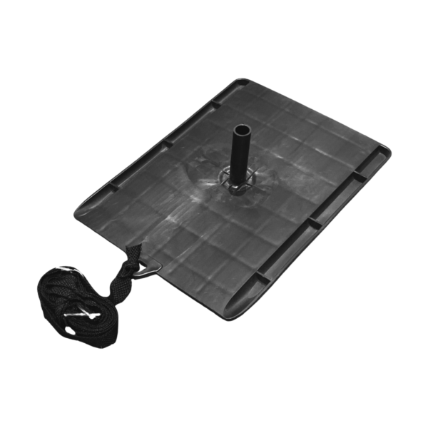 Trineo de arrastre entrenamiento potencia PVC con cinturón