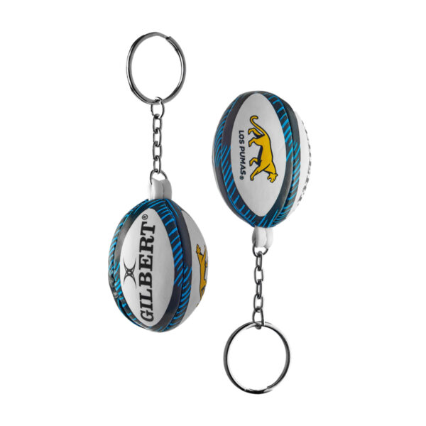 Llavero pelota de rugby Los Pumas Gilbert