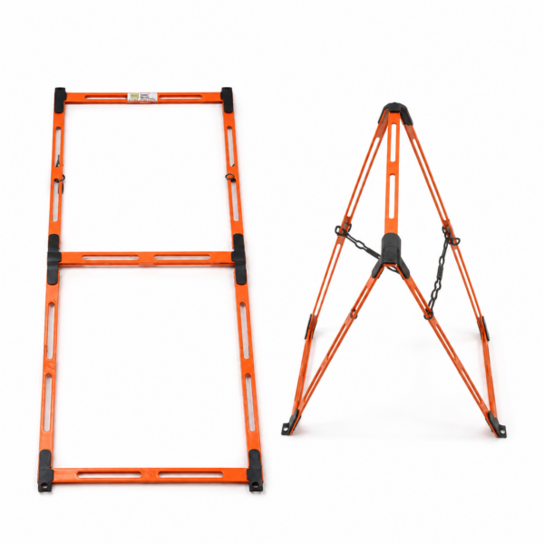 Escalera y valla de 45 cm coordinación entrenamiento 2 en 1