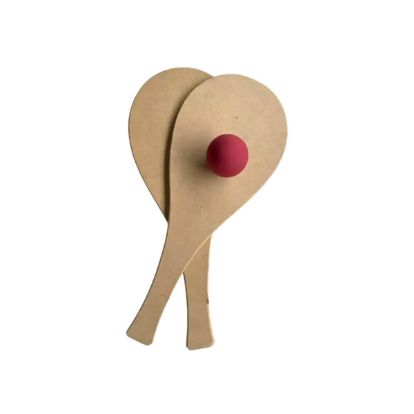Set playero 2 paletas de madera + pelota